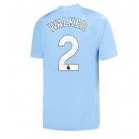 Manchester City Kyle Walker #2 Domaci Dres 2023-24 Kratak Rukav